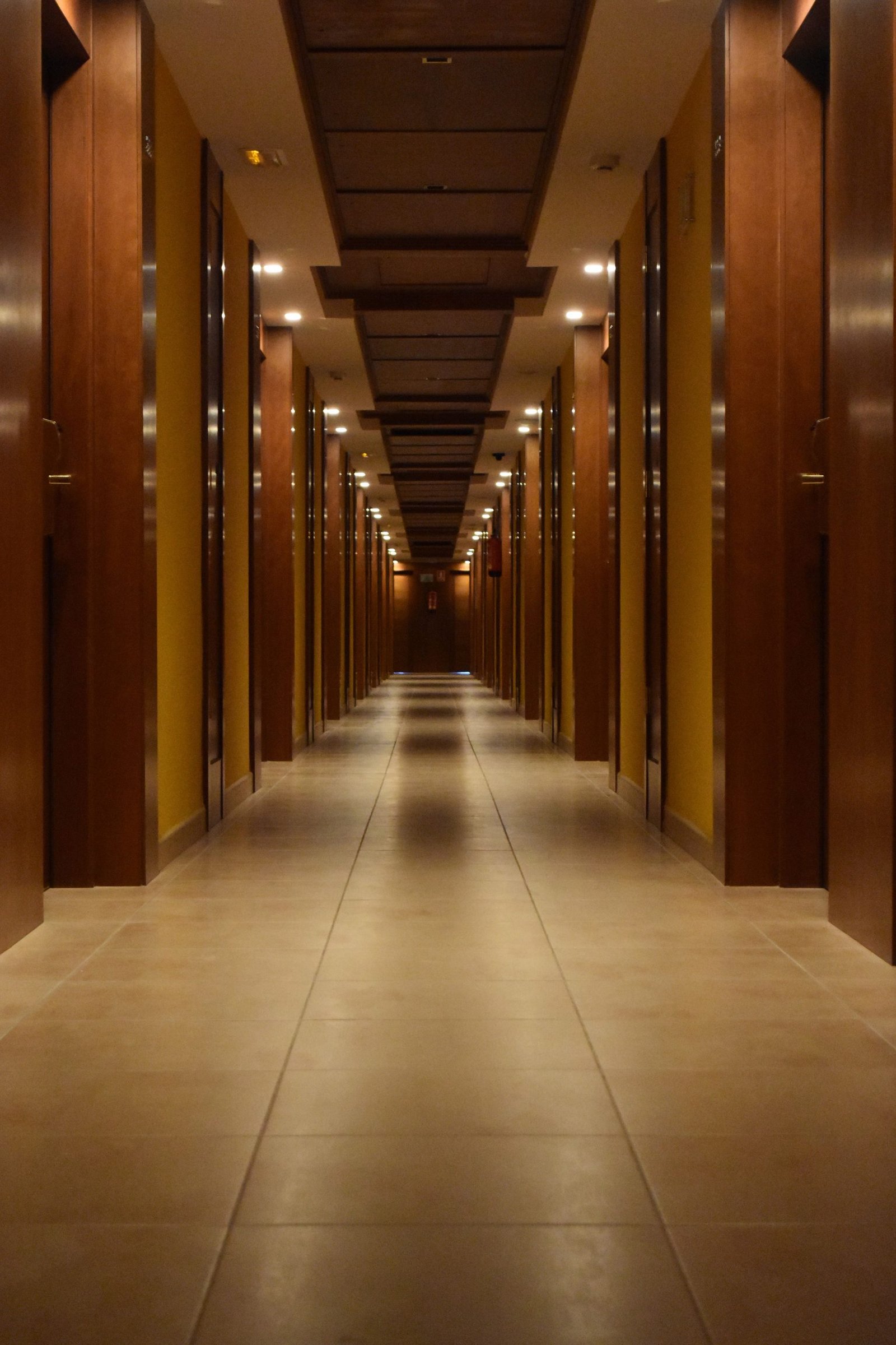 Long corridor leading towards a distant point, representing clear direction and progress